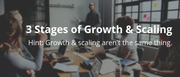 3 Stages of Growth or Scaling For Your Business - Leadership Institute ...